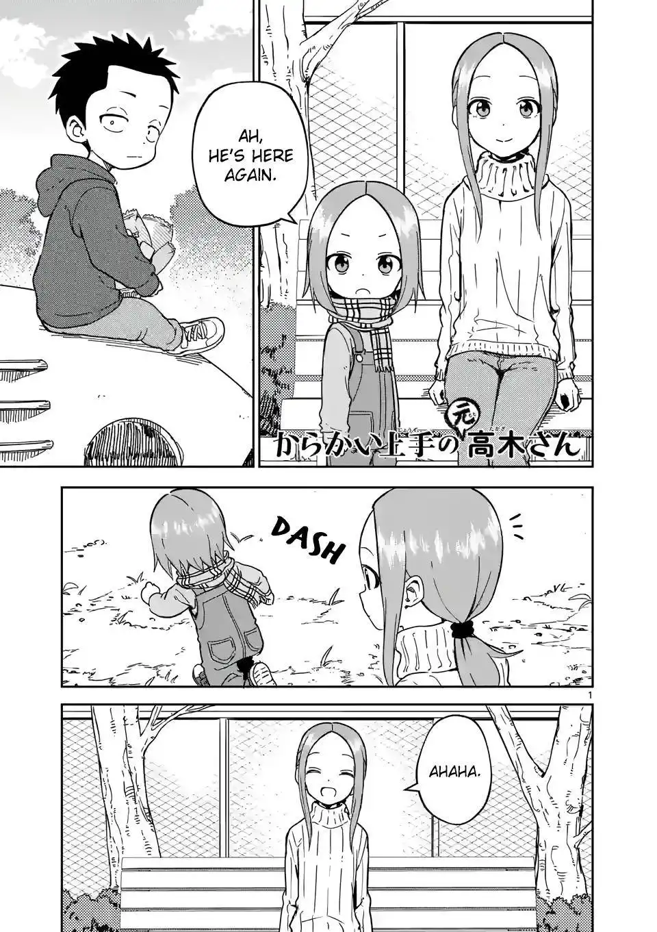 Karakai Jouzu no (Moto) Takagi-san Chapter 209 1